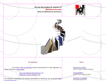 Tablet Screenshot of biblioteca.es-dsanchoii.net